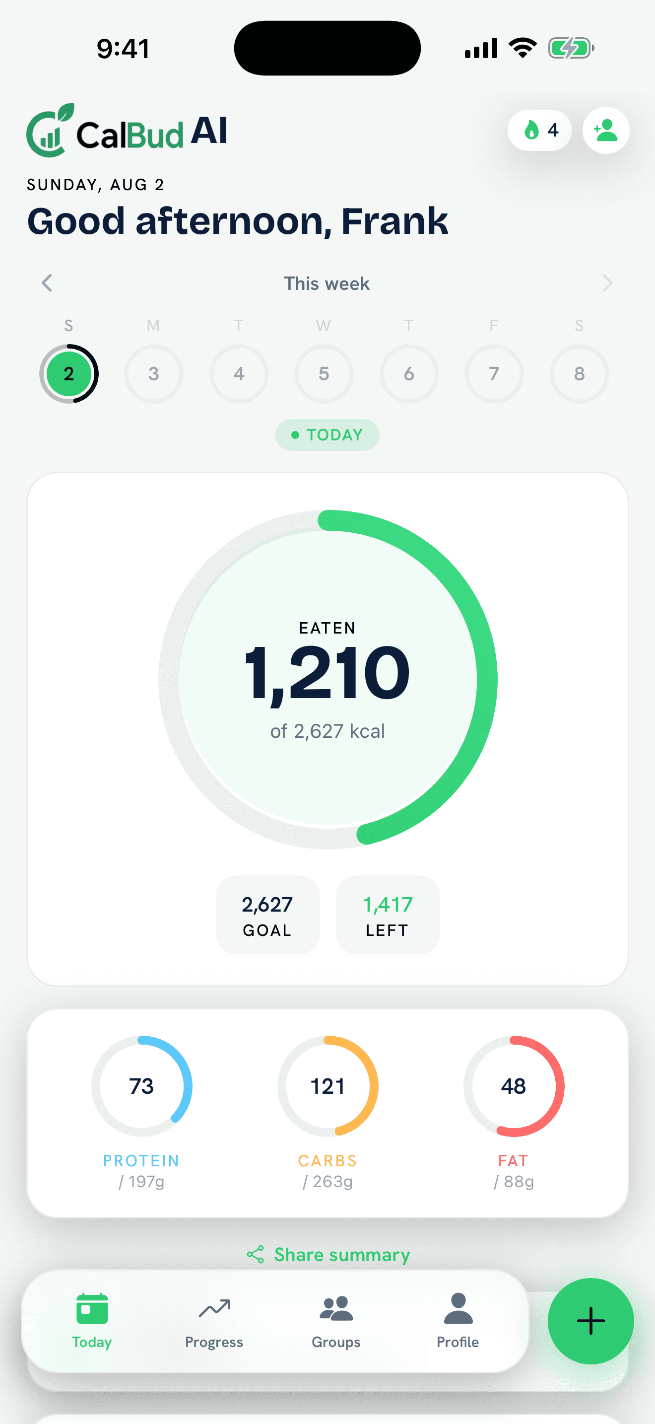 CalBud AI — Your whole day, one screen